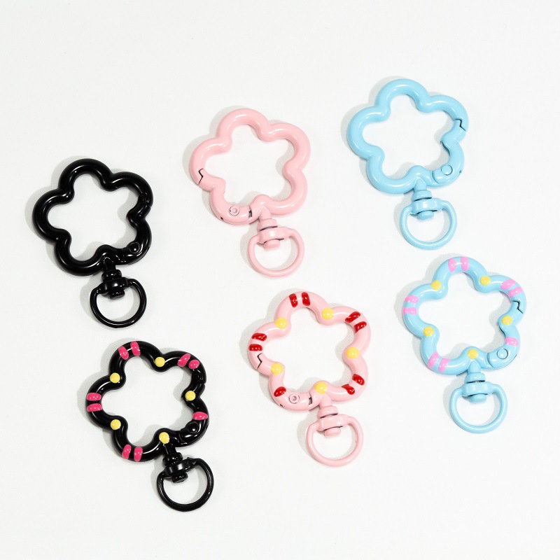 5pcs Flower Metal Lobster Claw - Jewelry Making Name บทวิจารณ์และราคา