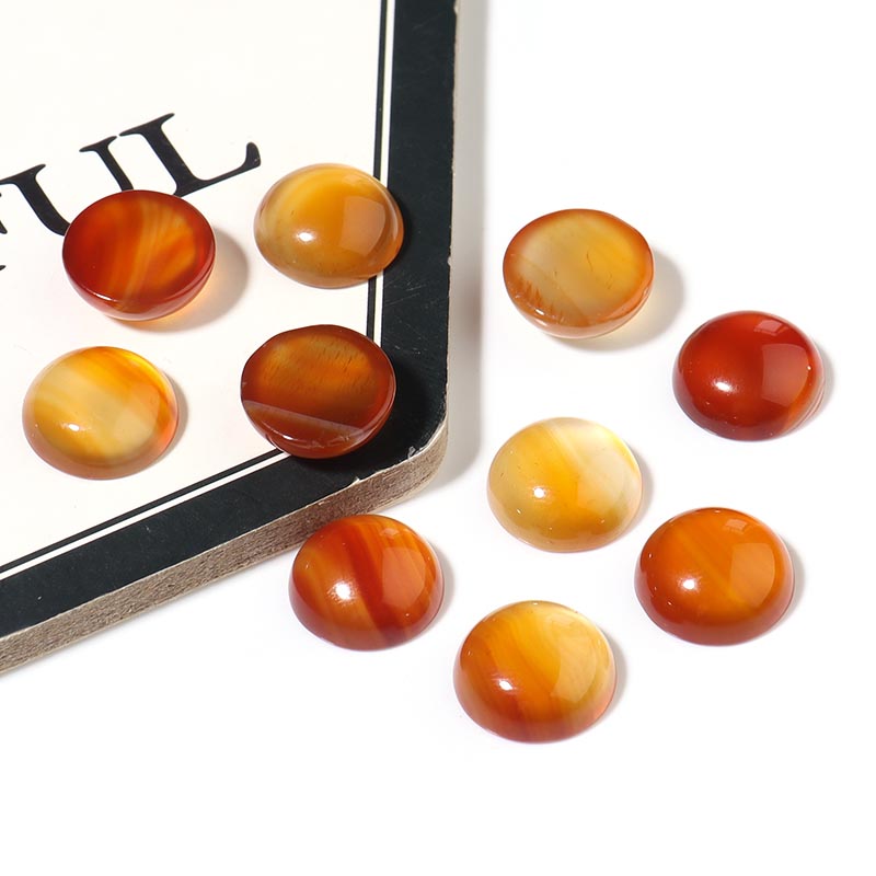 DC 10pcs/lot Red Agate 4/6/8/1 - Jewelry Making Dc บทวิจารณ์และราคา