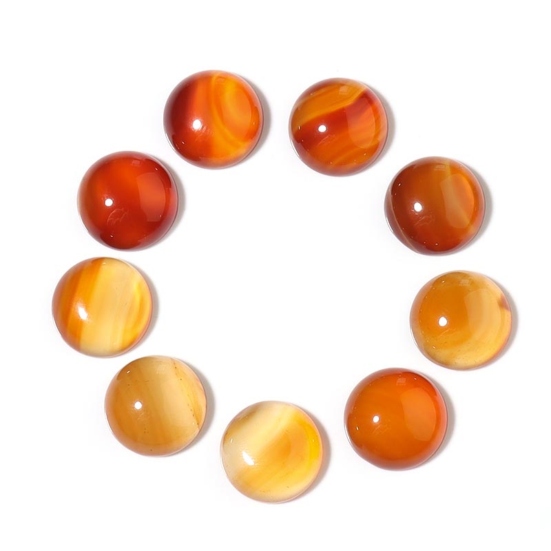 DC 10pcs/lot Red Agate 4/6/8/1 - Jewelry Making Dc บทวิจารณ์และราคา