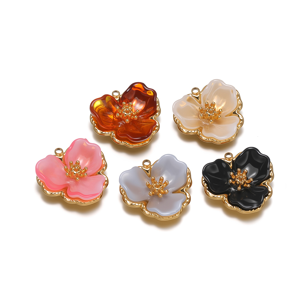 3pcs Gold Plated Stainless Ste - Jewelry Making Resin บทวิจารณ์และราคา