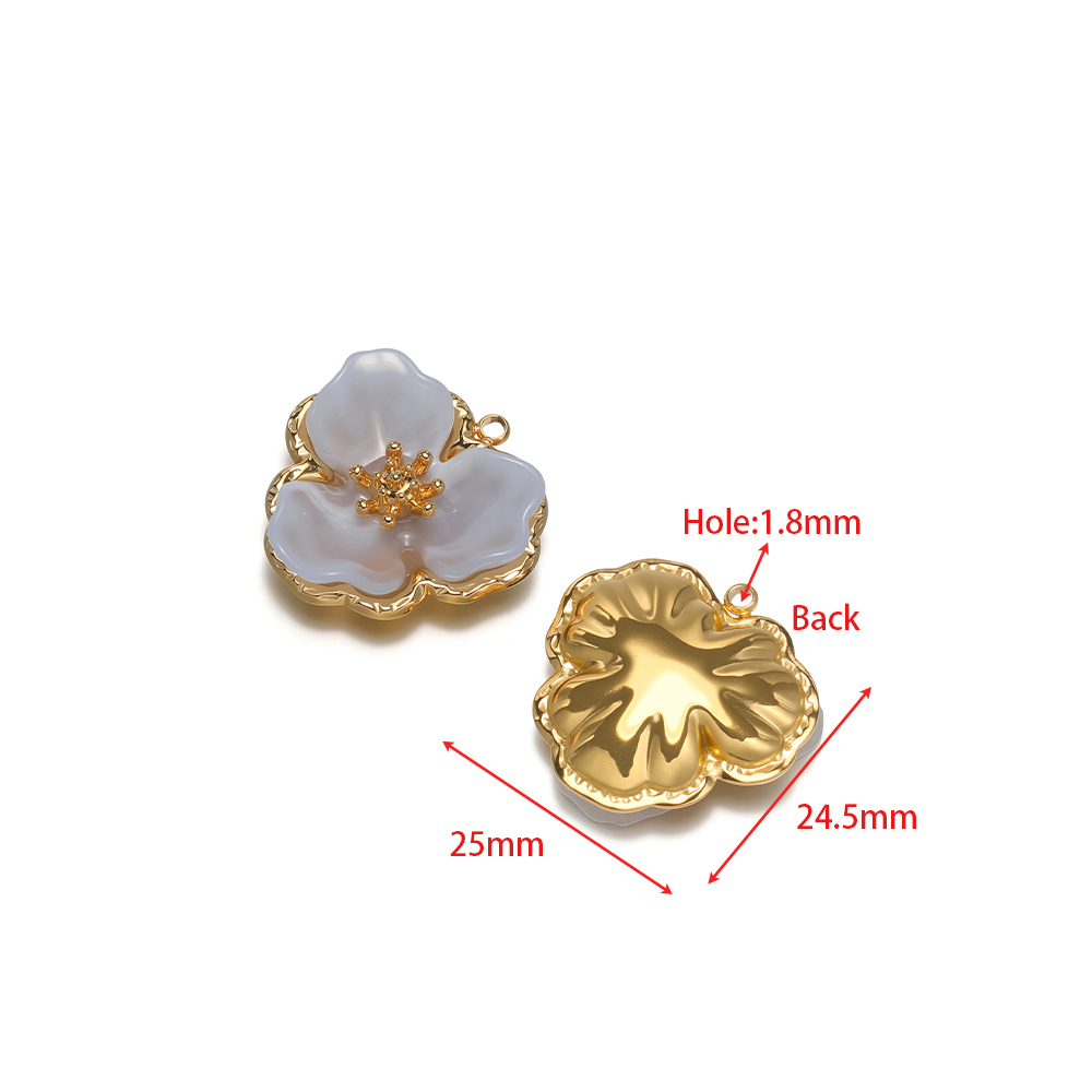 3pcs Gold Plated Stainless Ste - Jewelry Making Resin บทวิจารณ์และราคา
