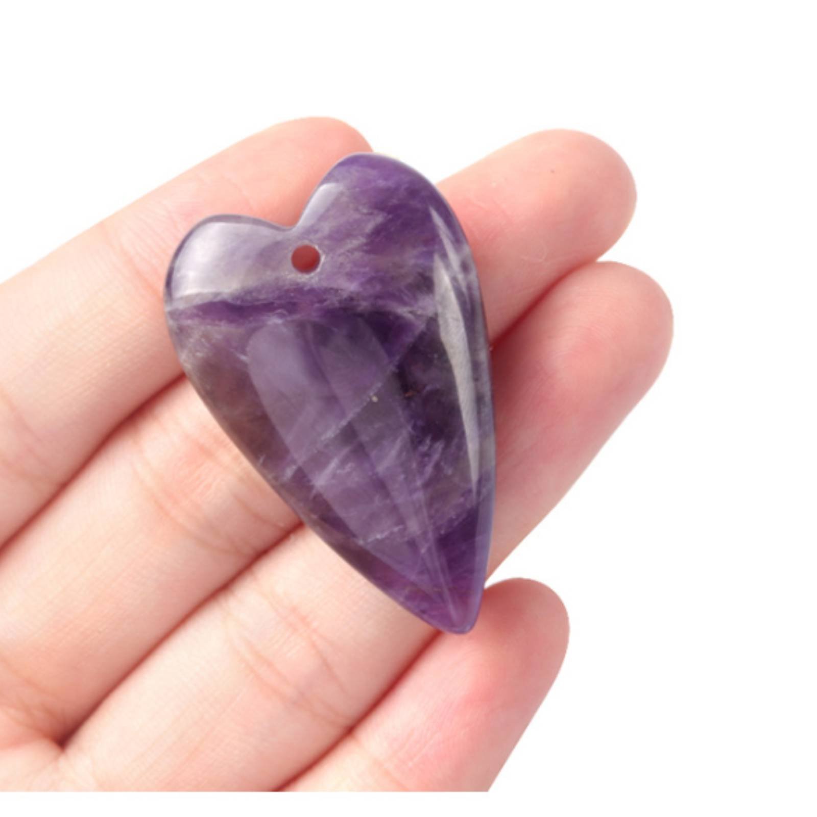 Heart Shaped Stone Drop Bulk P - Jewelry Making Using Beads บทวิจารณ์และราคา