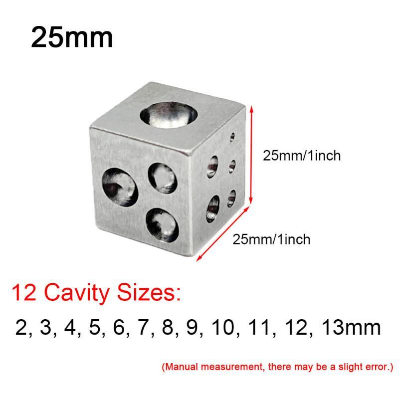 Dapping Block Square with Poli - Jewelry Making Hammer บทวิจารณ์และราคา