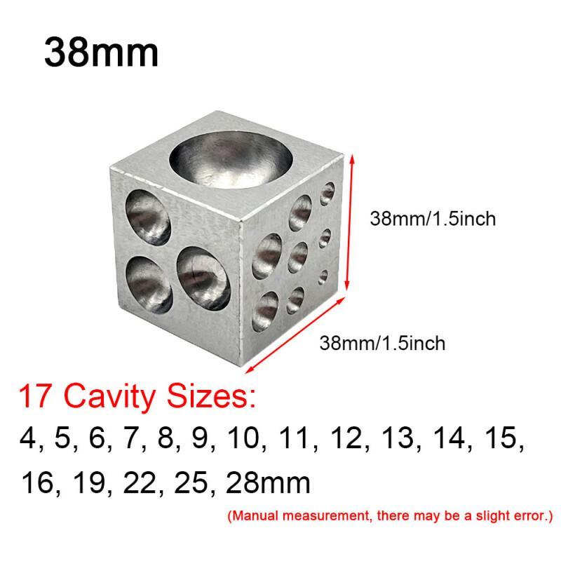 Dapping Block Square with Poli - Jewelry Making Hammer บทวิจารณ์และราคา