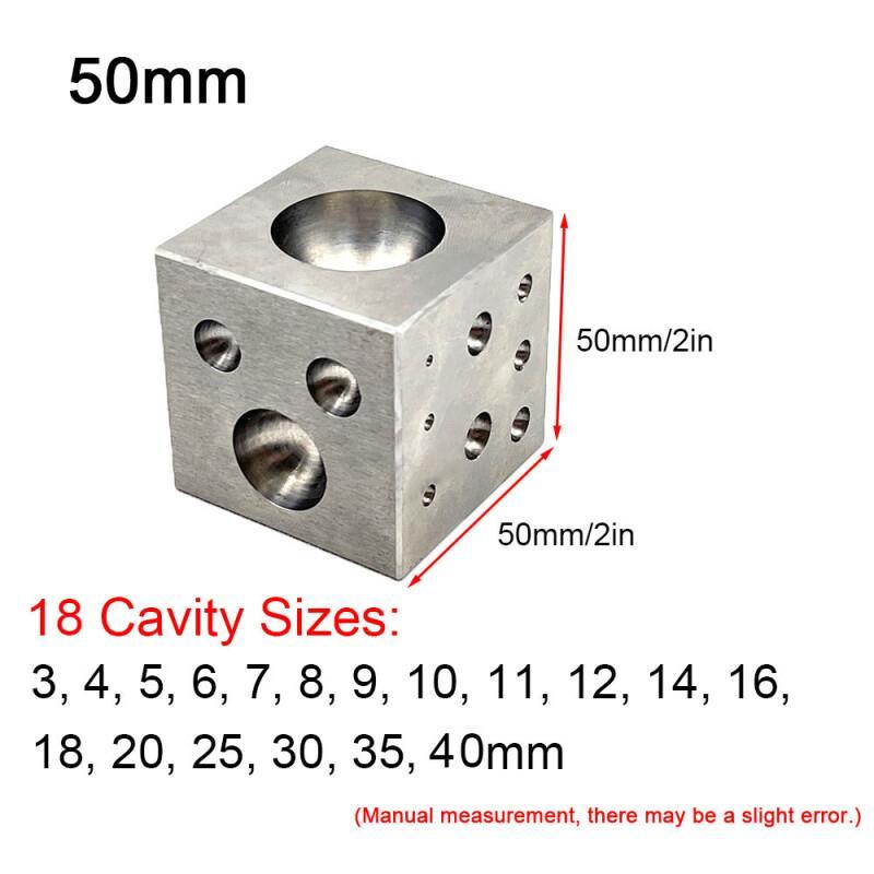 Dapping Block Square with Poli - Jewelry Making Hammer บทวิจารณ์และราคา