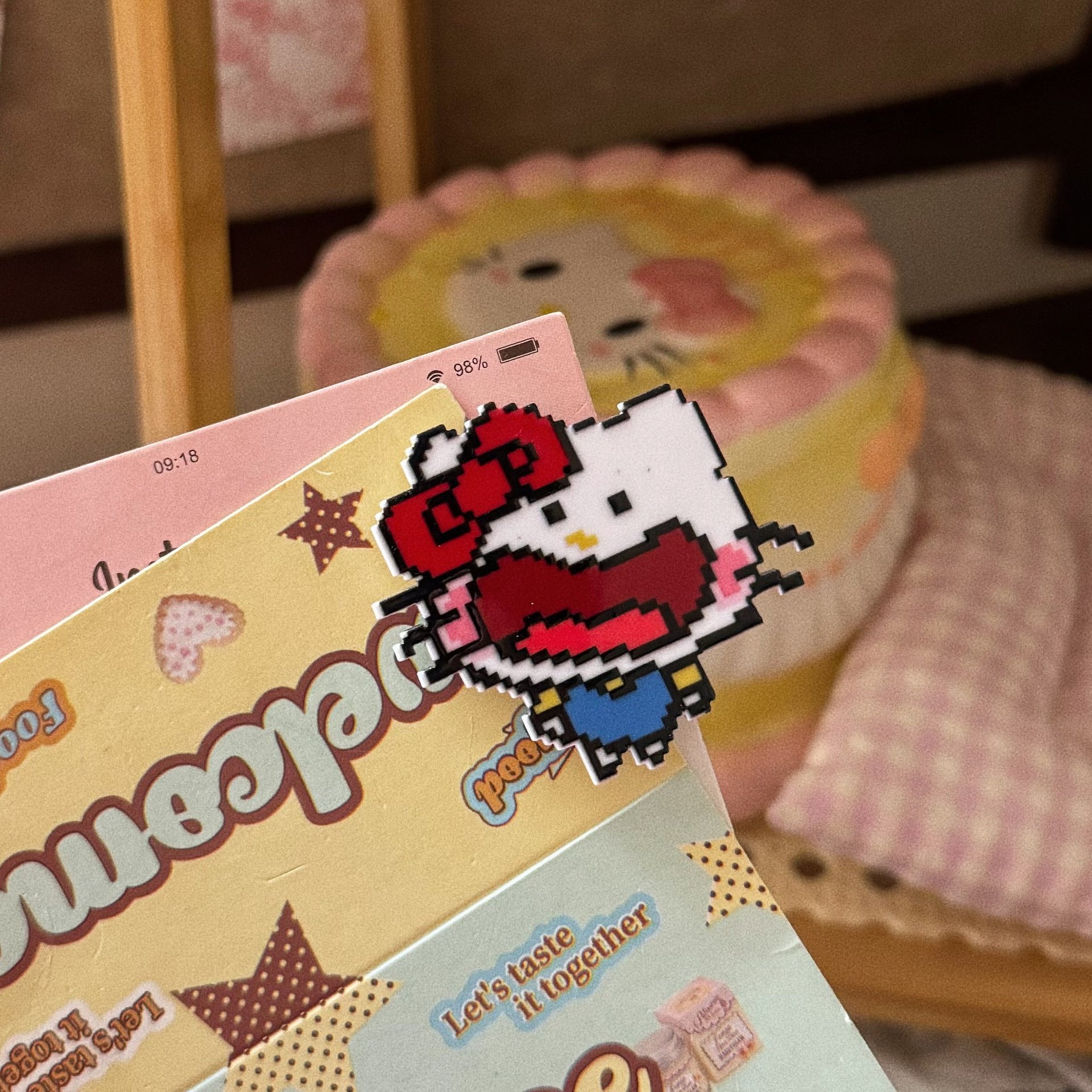 2Pcs Hello Kitty Pixel Hair Cl - Jewelry Making For Kids บทวิจารณ์และราคา
