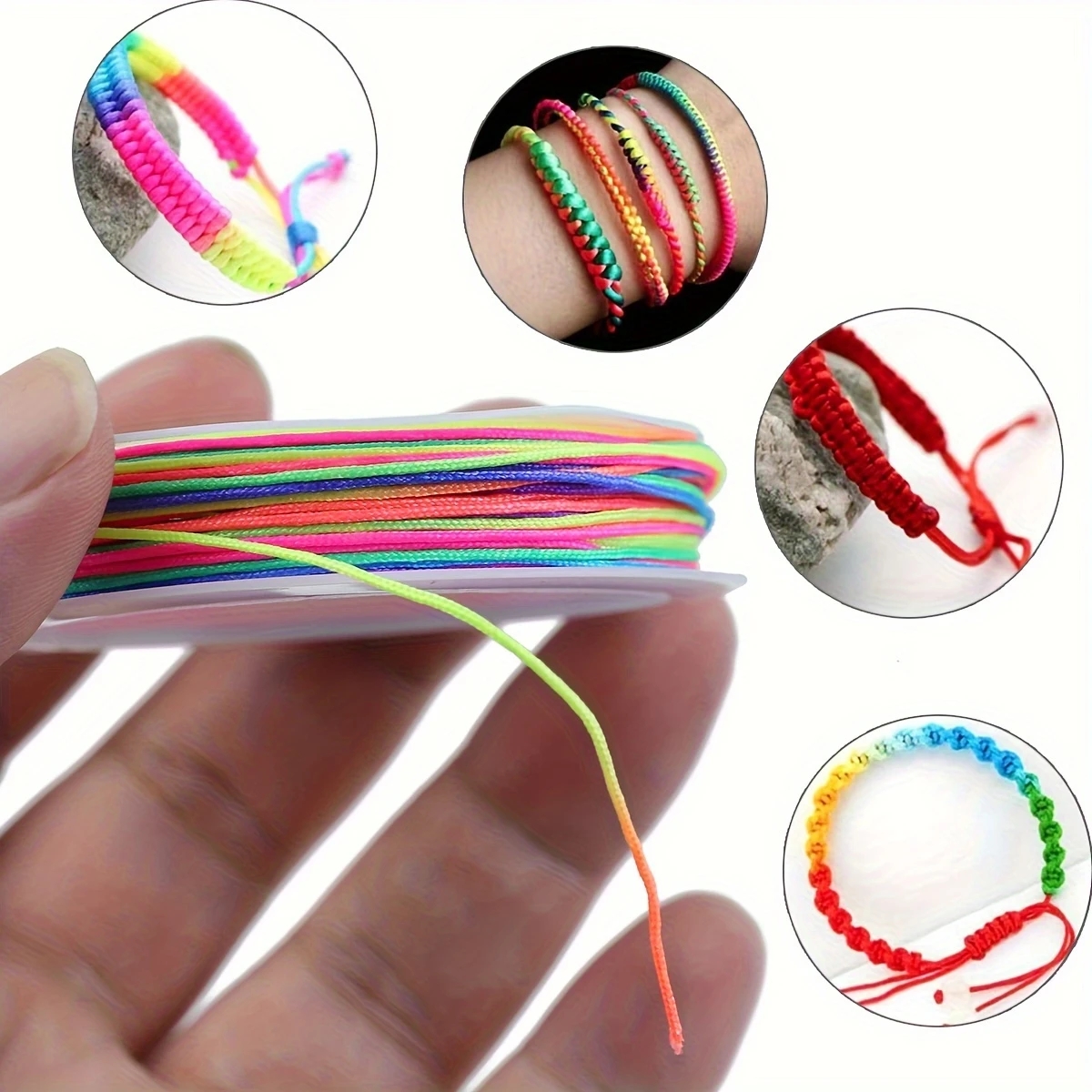 10pcs Random color, thread, wo - Jewelry Making Yarn บทวิจารณ์และราคา