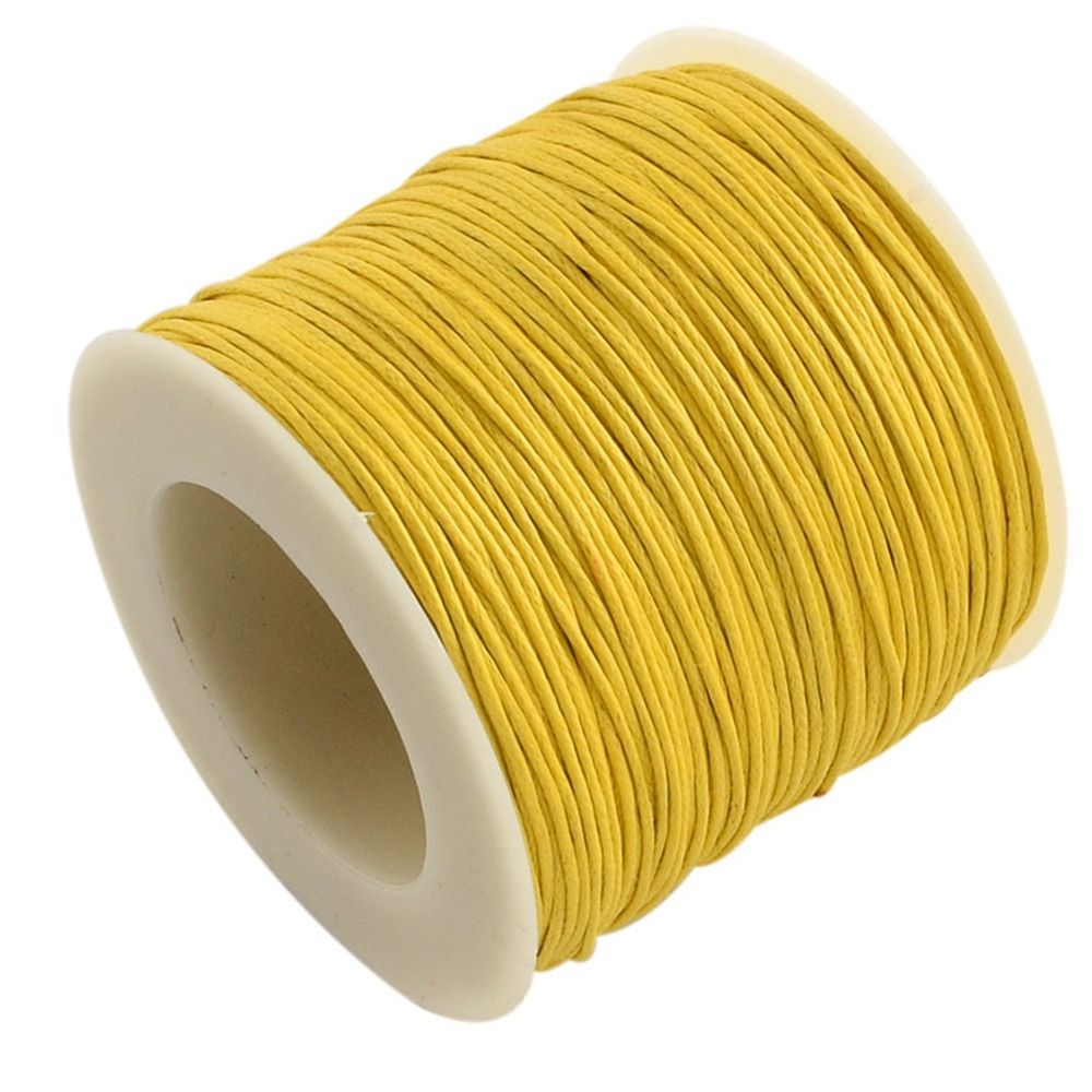 New 1mm 100Yards Waxed Thread  - Jewelry Making Wax บทวิจารณ์และราคา