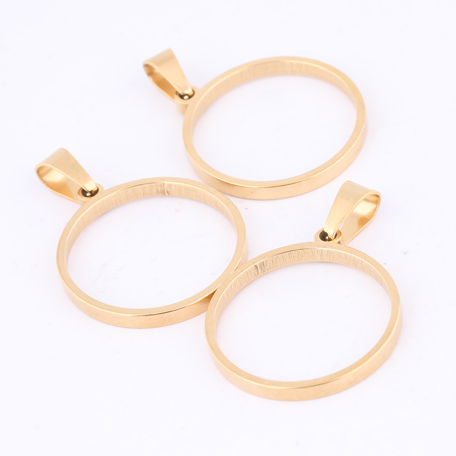 10pcs 25mm Round Open Bezel Ch - Jewelry Making Resin บทวิจารณ์และราคา