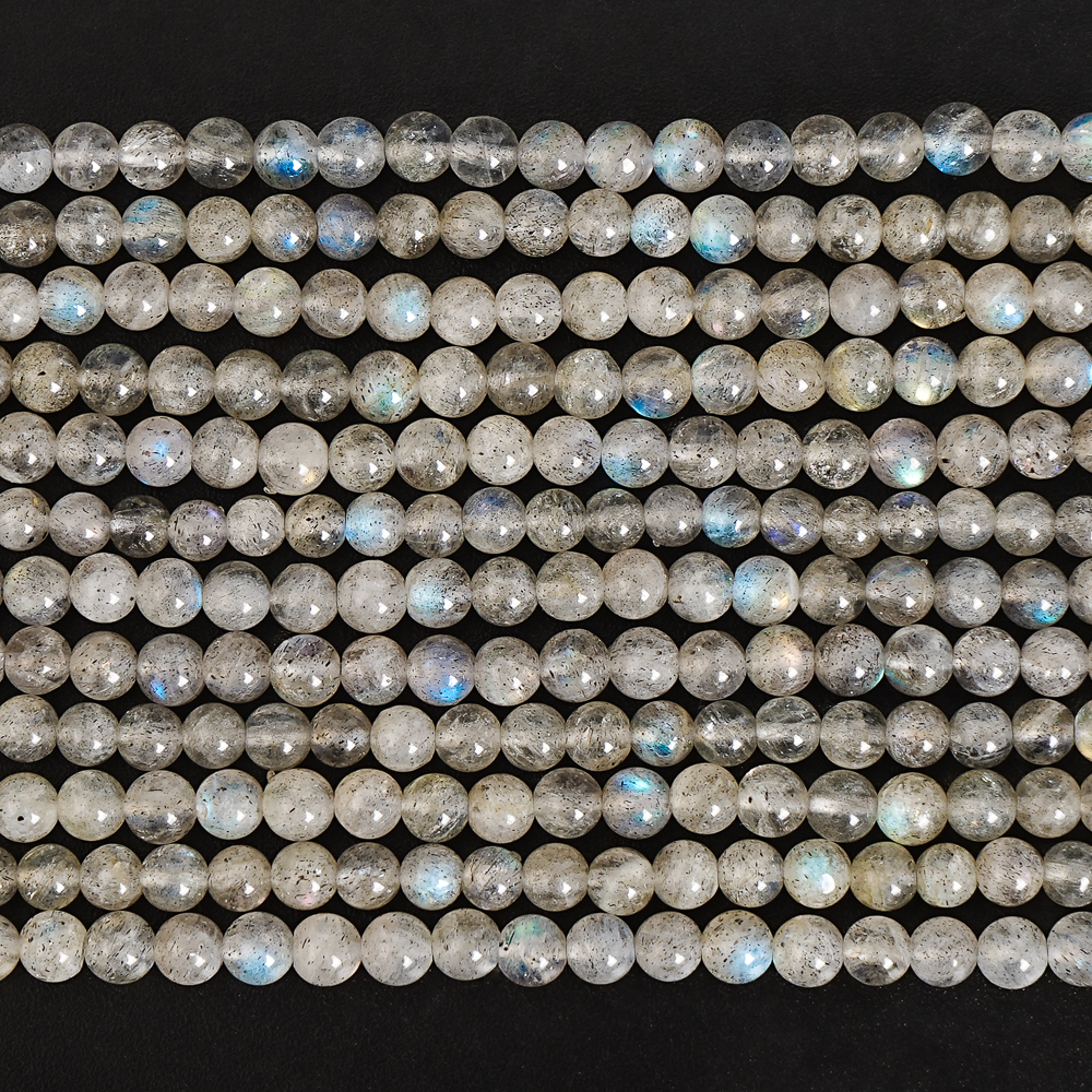 Multi-use 4mm Grey Labradorite - Jewelry Making Using Beads บทวิจารณ์และราคา
