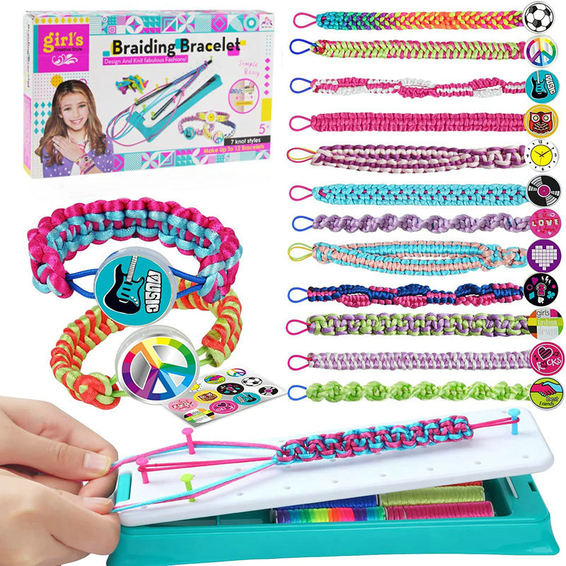 Friendship Bracelet Making Kit - Jewelry Making For Kids บทวิจารณ์และราคา