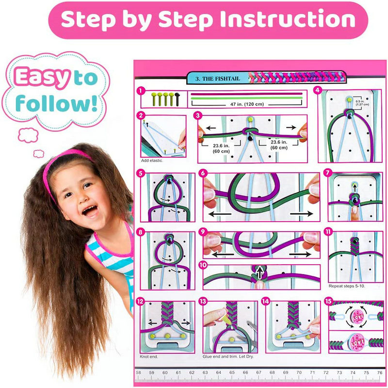 Friendship Bracelet Making Kit - Jewelry Making For Kids บทวิจารณ์และราคา