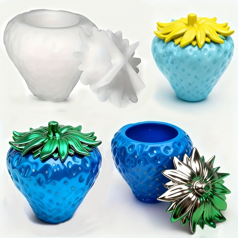 1 piece of strawberry can resi - Resin Mold Jewelry บทวิจารณ์และราคา