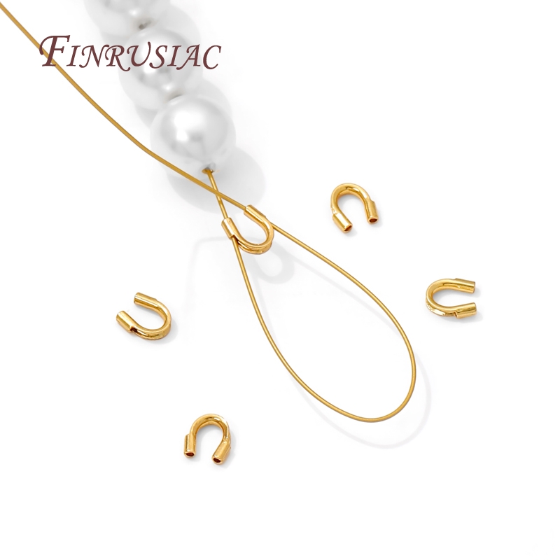 18K Gold Plated Protective End - Jewelry Making Yarn บทวิจารณ์และราคา