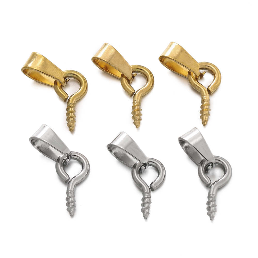 20pcs Stainless Steel Screw Ey - Jewelry Making Drill บทวิจารณ์และราคา