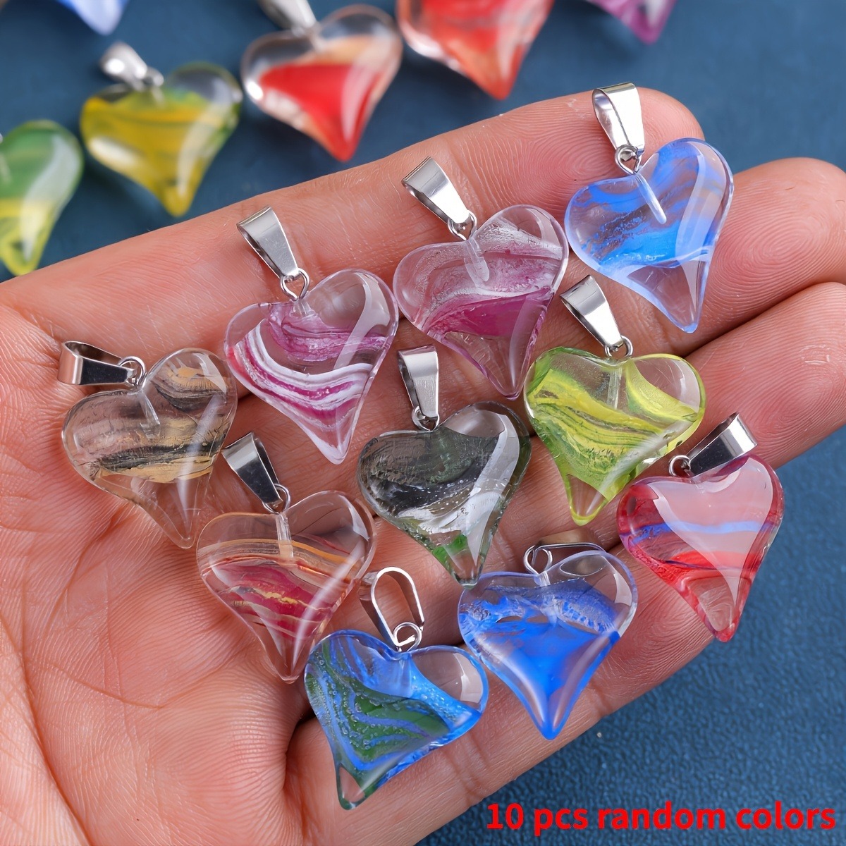 10pcs-shaped glass crystal pen - Jewelry Making The Well บทวิจารณ์และราคา