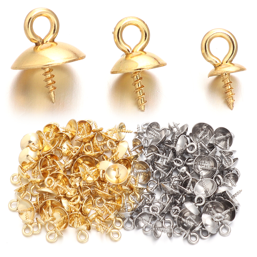 20pcs Stainless Steel Screw Ey - Jewelry Making Drill บทวิจารณ์และราคา