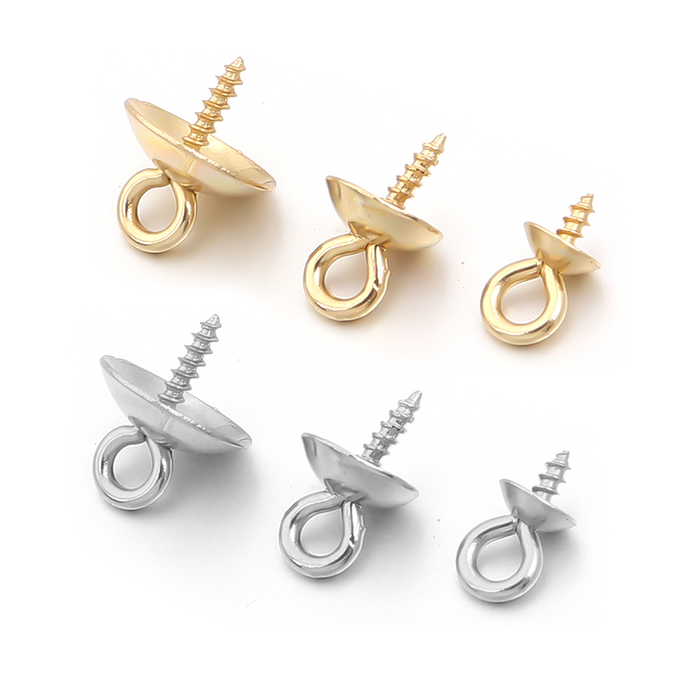 20pcs Stainless Steel Screw Ey - Jewelry Making Drill บทวิจารณ์และราคา