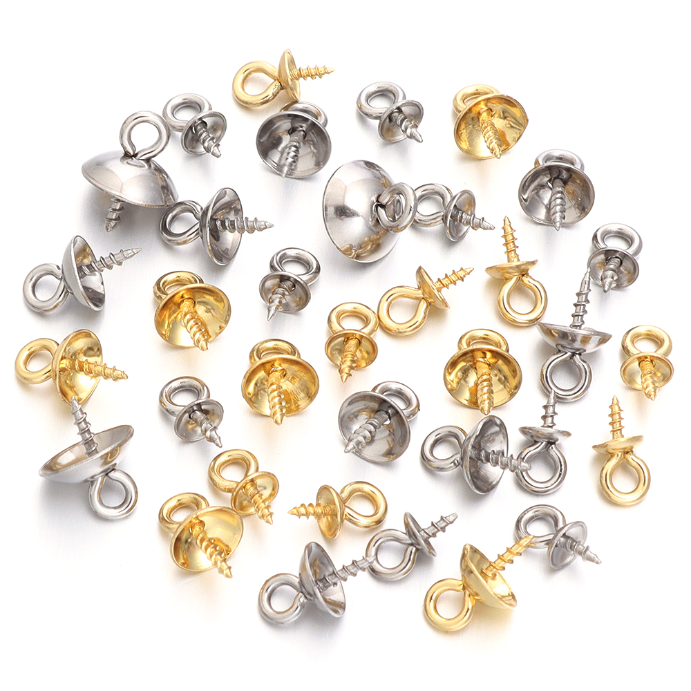 20pcs Stainless Steel Screw Ey - Jewelry Making Drill บทวิจารณ์และราคา