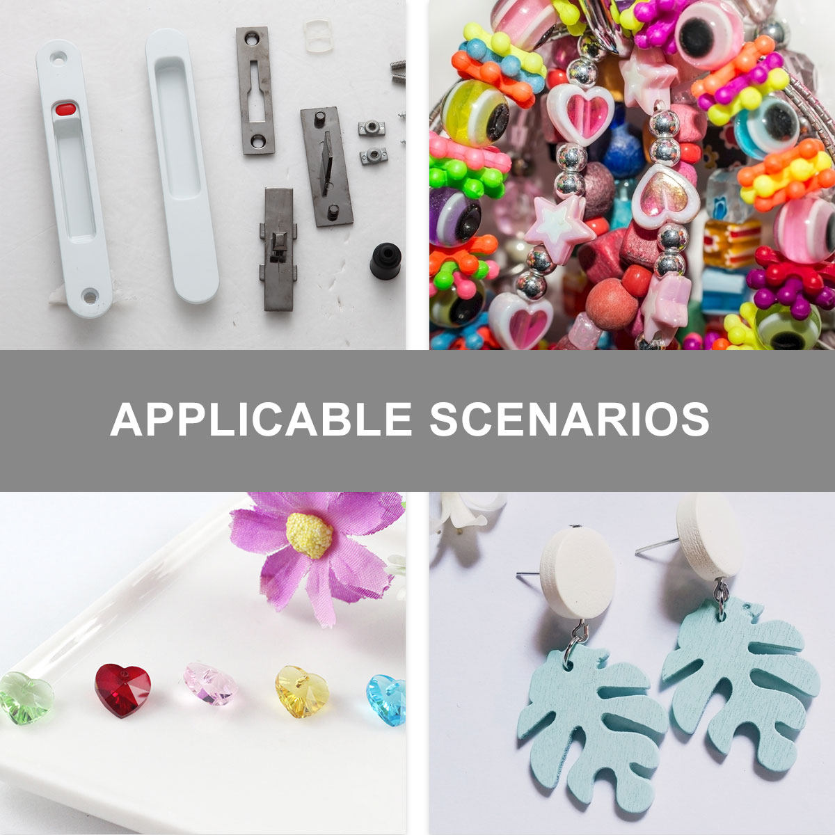 20Pcs Plastic Jewelry Plates T - Jewelry Making Using Beads บทวิจารณ์และราคา
