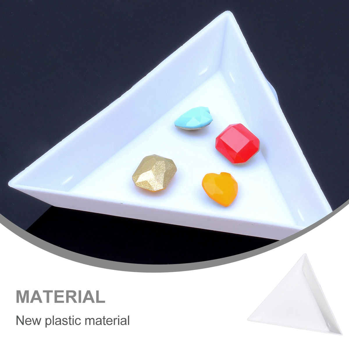 20Pcs Plastic Jewelry Plates T - Jewelry Making Using Beads บทวิจารณ์และราคา