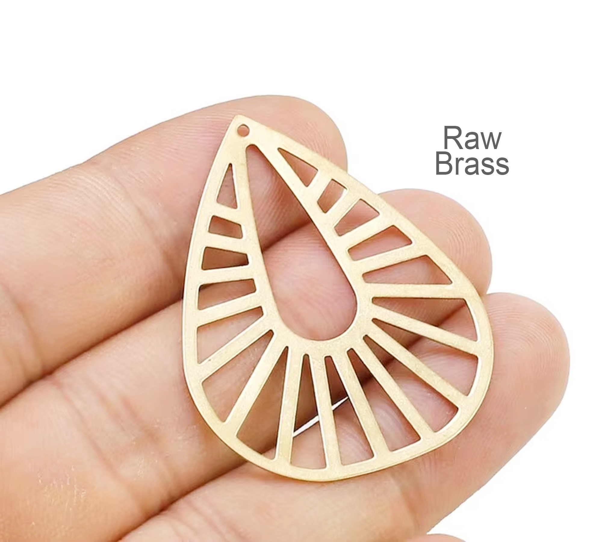 10pcs Filigree Teardrop Pendan - Jewelry Making Hammer บทวิจารณ์และราคา