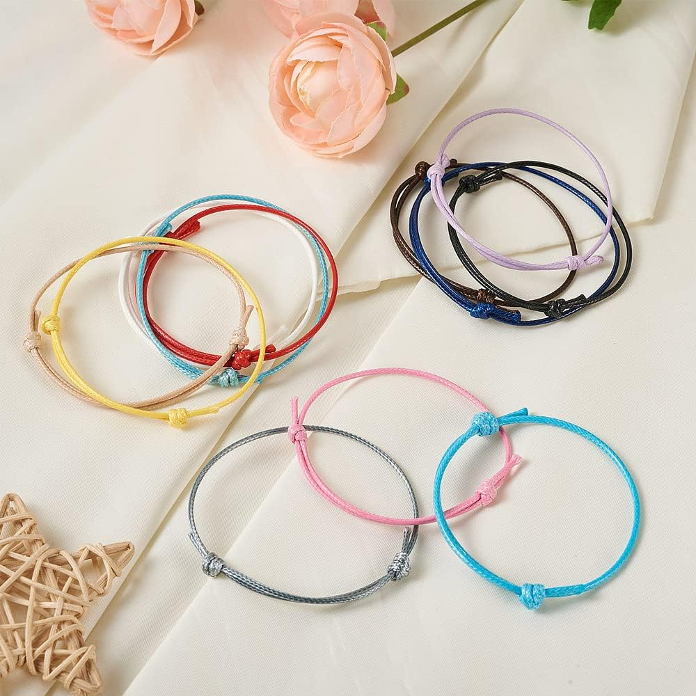 100Pcs Korean Waxed Polyester  - Jewelry Making Wax บทวิจารณ์และราคา