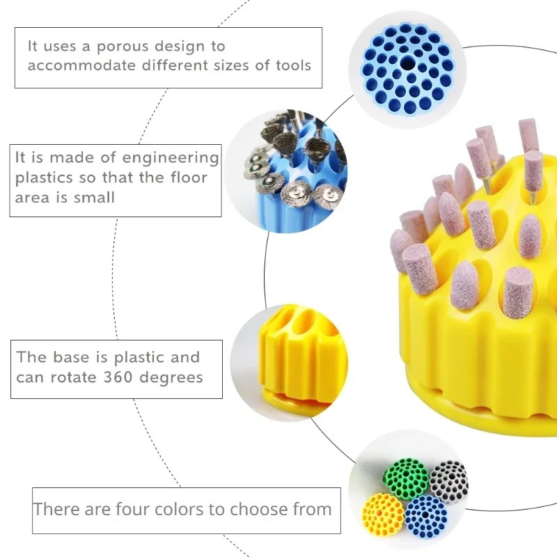 360 Rotating Drill Bit Storage - Jewelry Making Hammer บทวิจารณ์และราคา