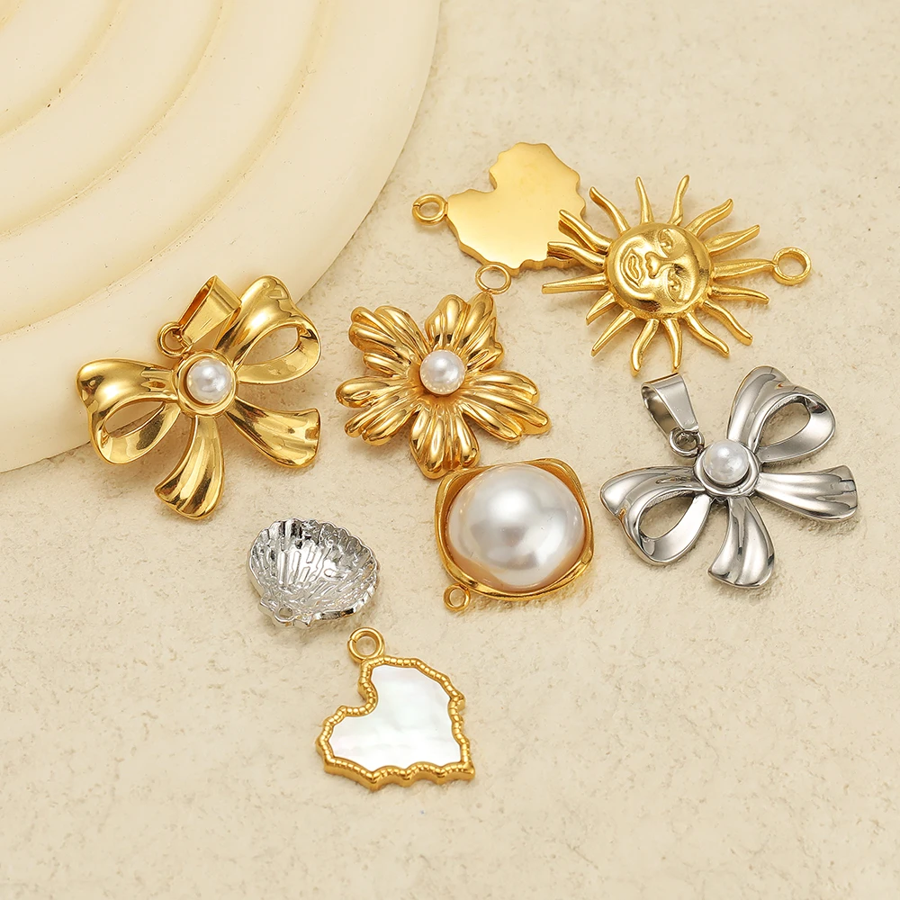 5pcs Stainless Steel Enamel Sh - Jewelry Making For Kids บทวิจารณ์และราคา