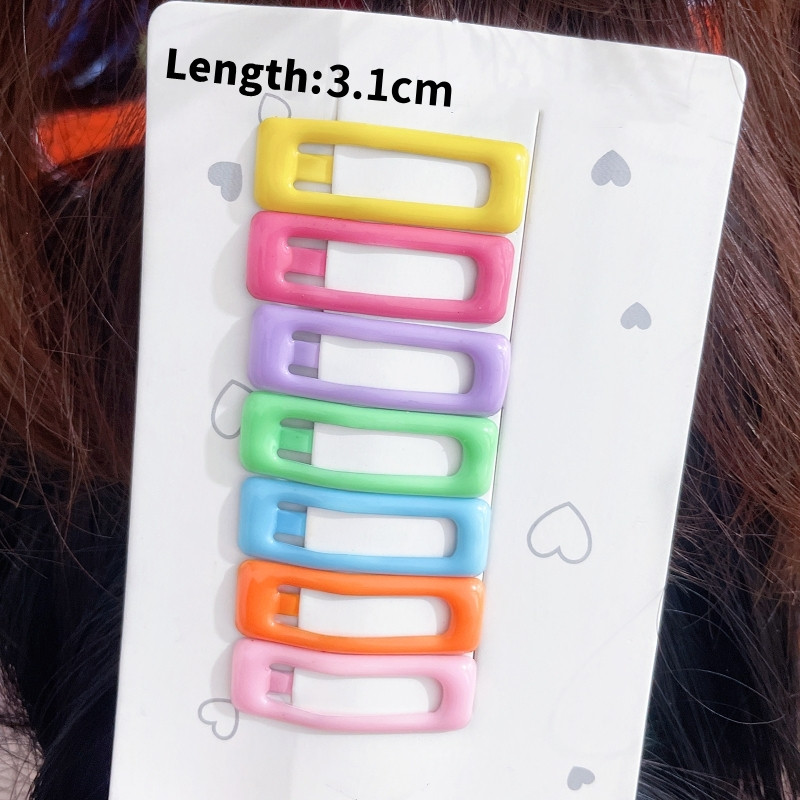 10/30/50pcs 3cm Rectangle Hair - Jewelry Making For Kids บทวิจารณ์และราคา