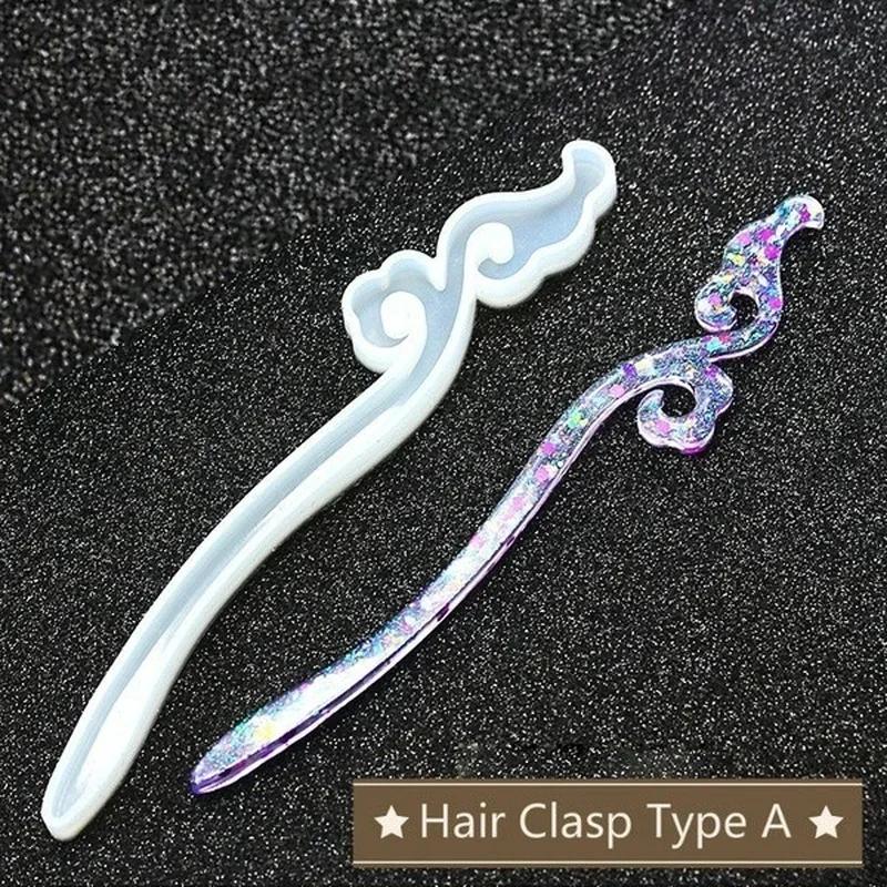 New Transparent Hairpin Silico - Jewelry Making Resin บทวิจารณ์และราคา