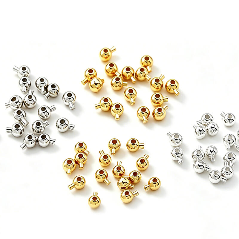 10/50/100 Pcs Round Crimp Bead - Jewelry Making Using Beads บทวิจารณ์และราคา