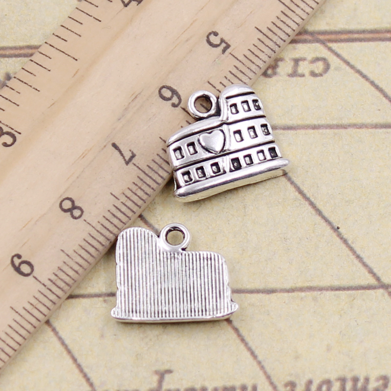 20pcs Charms Roman Colosseum R - Jewelry Making Rome บทวิจารณ์และราคา