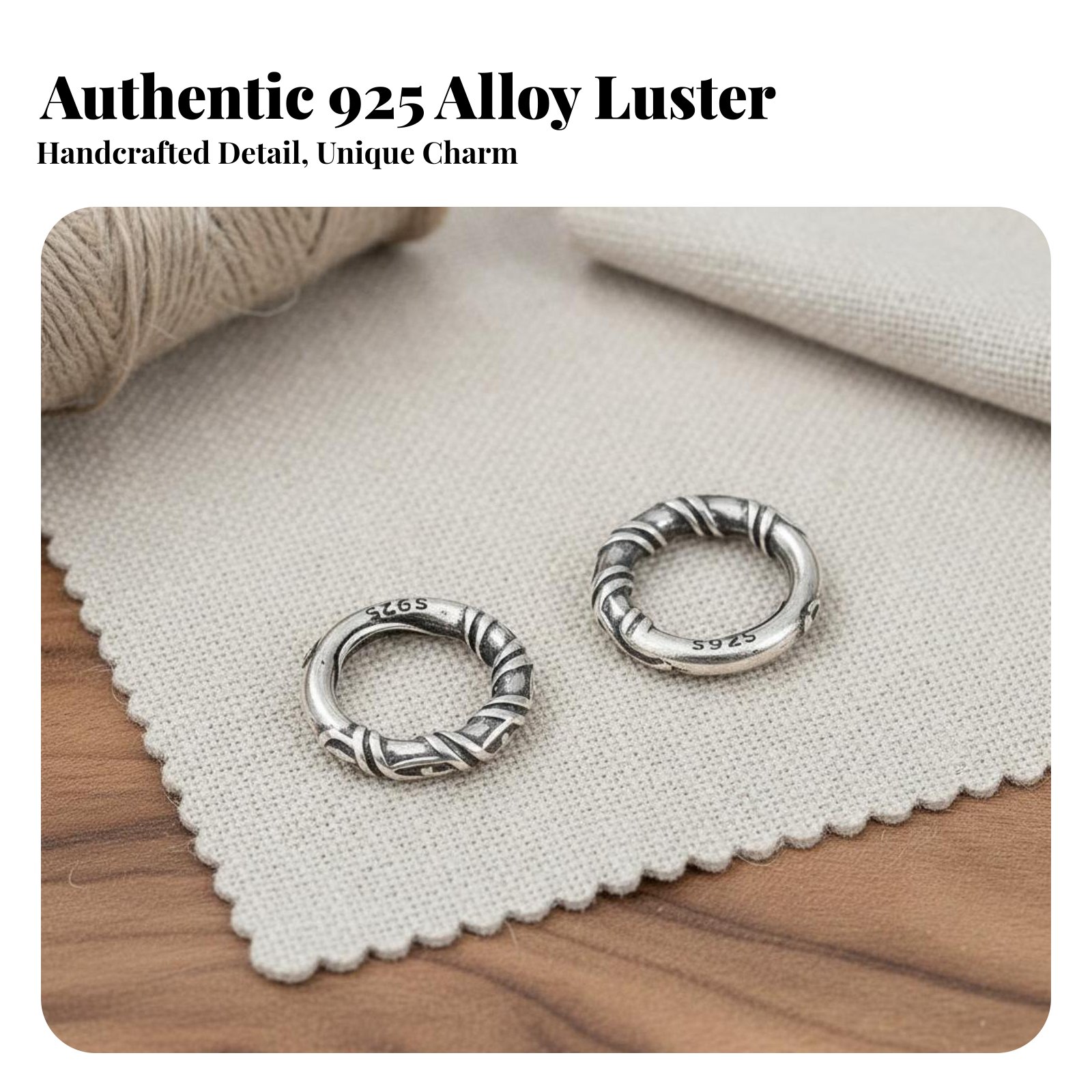 S925 Silver Crown Bead Elegant - Jewelry Making Using Beads บทวิจารณ์และราคา