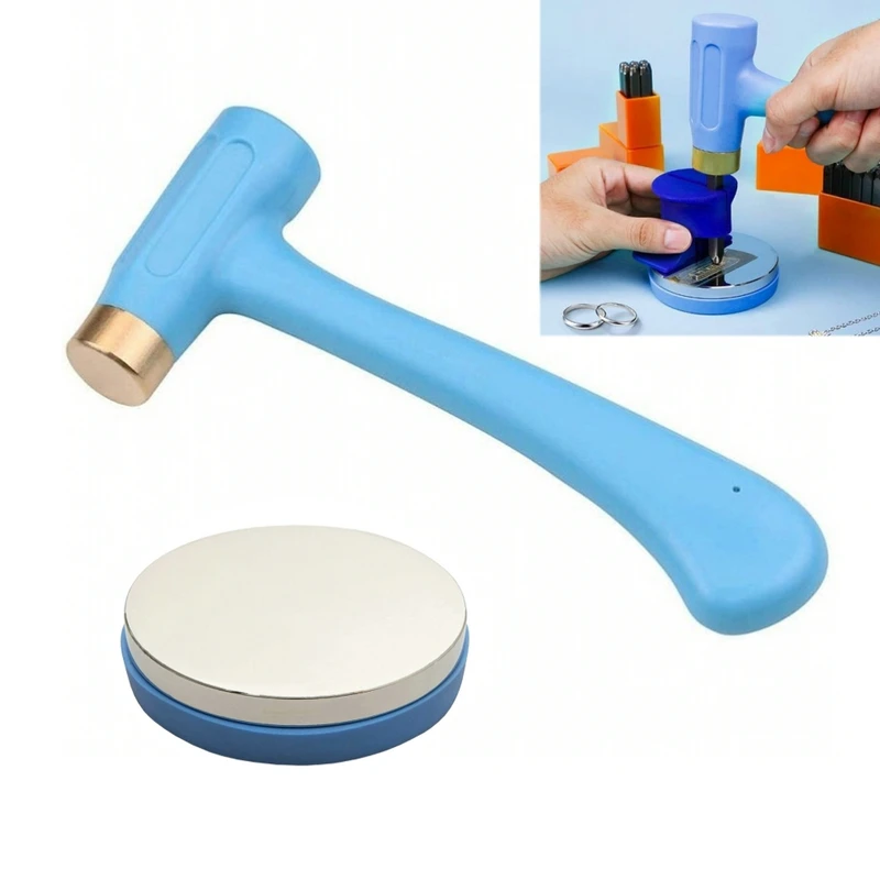Metal Leather Stamping Kit For - Jewelry Making Hammer บทวิจารณ์และราคา