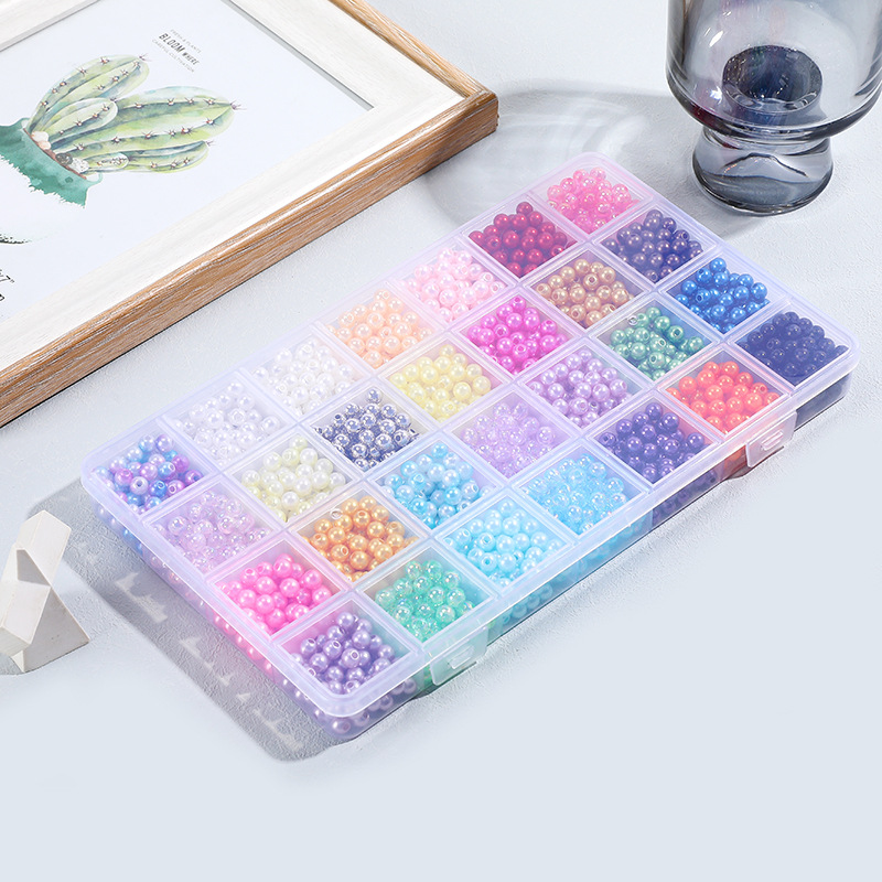 1680PCS Pearl Beads Kit 28 Col - Jewelry Making For Kids บทวิจารณ์และราคา