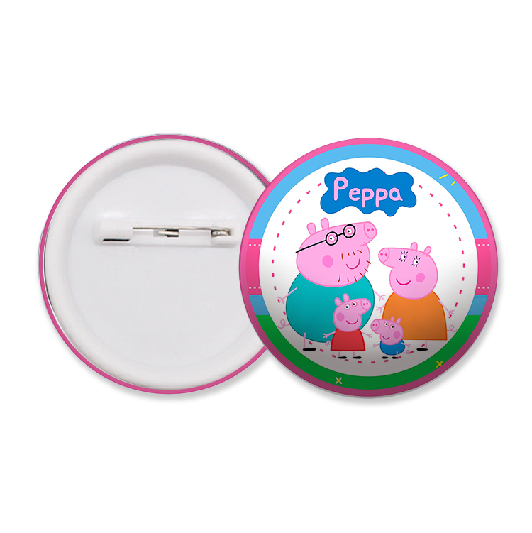 New Peppa Pig Kawaii Enamel Pi - Jewelry Making For Kids บทวิจารณ์และราคา