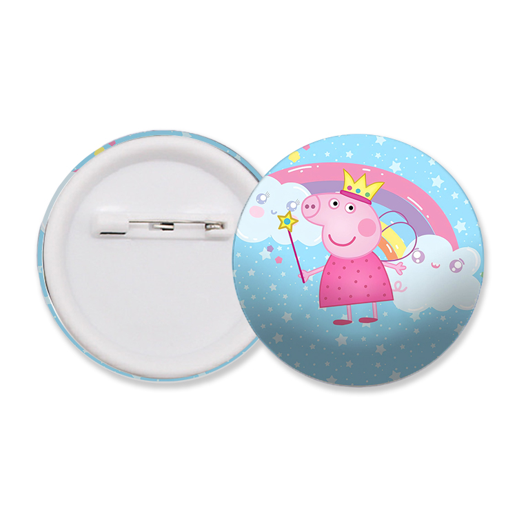 New Peppa Pig Kawaii Enamel Pi - Jewelry Making For Kids บทวิจารณ์และราคา