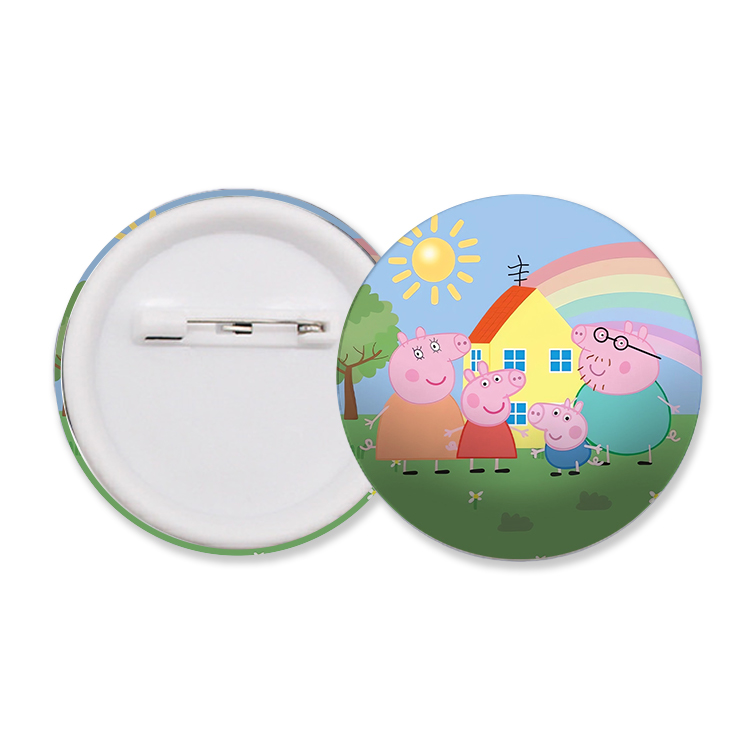 New Peppa Pig Kawaii Enamel Pi - Jewelry Making For Kids บทวิจารณ์และราคา