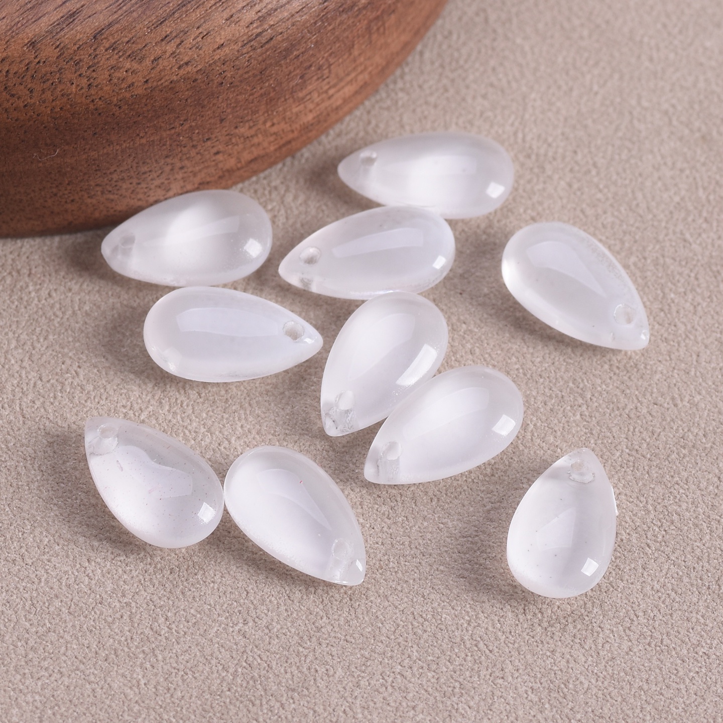 20pcs 14x8mm Teardrop Shape Cr - Jewelry Making Drill บทวิจารณ์และราคา