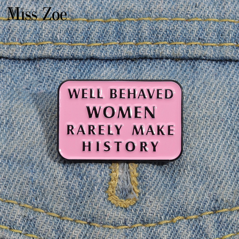 Feminist Enamel Pins Well Beha - Jewelry Making The Well บทวิจารณ์และราคา