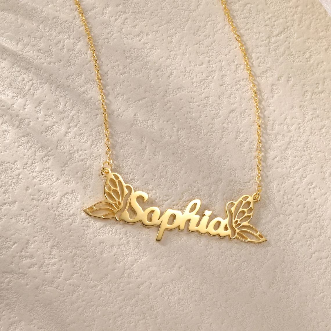 Custom Butterfly Name Necklace - Jewelry Making For Kids บทวิจารณ์และราคา