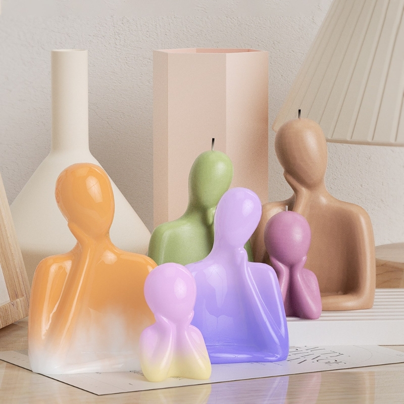 3D Family Candle Silicone Mold - Jewelry Making Wax บทวิจารณ์และราคา