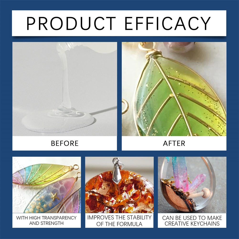 DIY Crystals Clear Epoxys Resi - Resin Mold Jewelry บทวิจารณ์และราคา