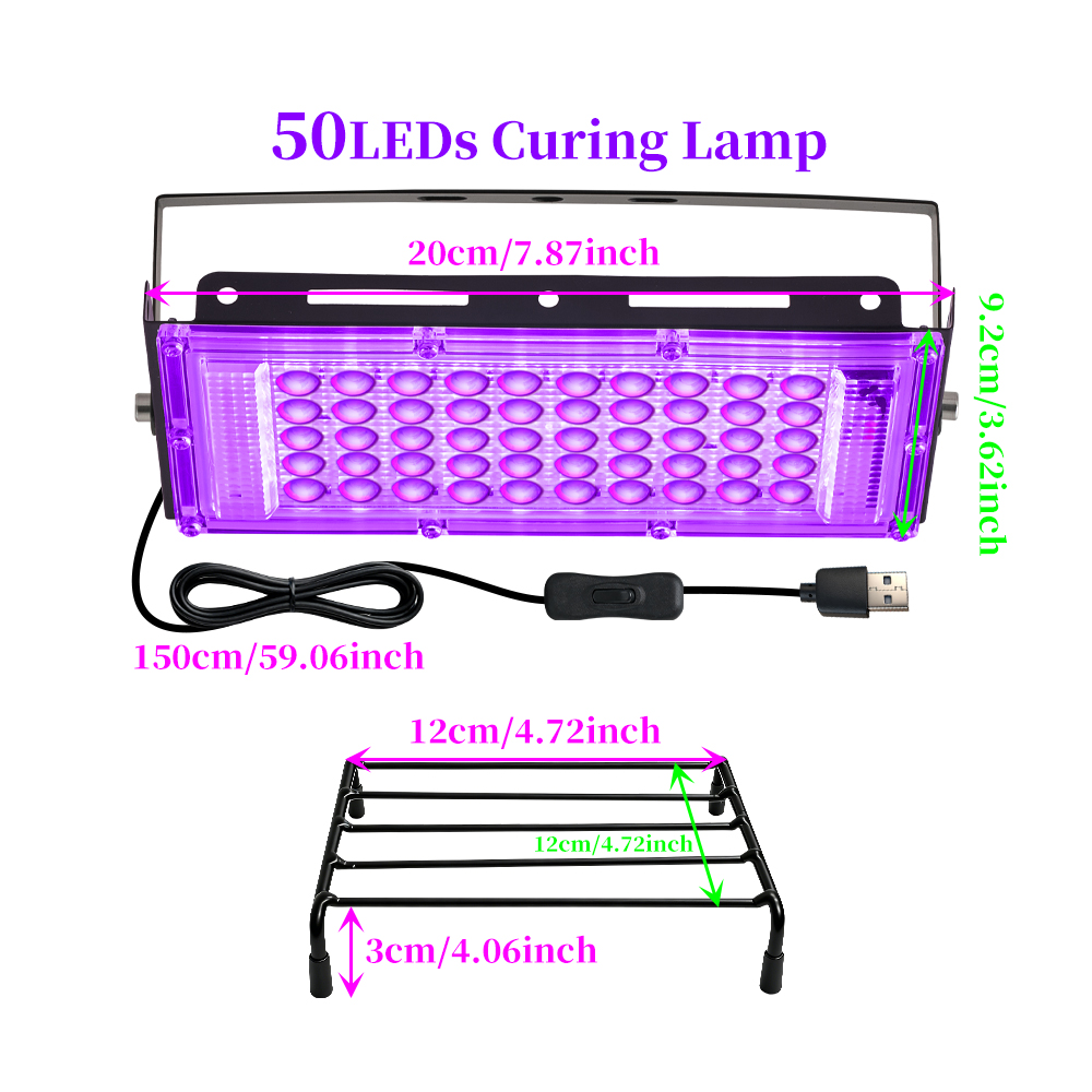 50 LED UV Resin Curing Lamp |  - Jewelry Making Dc บทวิจารณ์และราคา