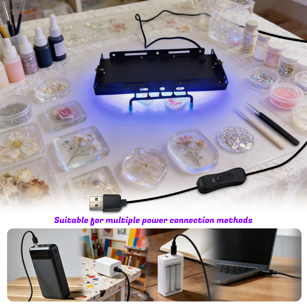 50 LED UV Resin Curing Lamp |  - Jewelry Making Dc บทวิจารณ์และราคา
