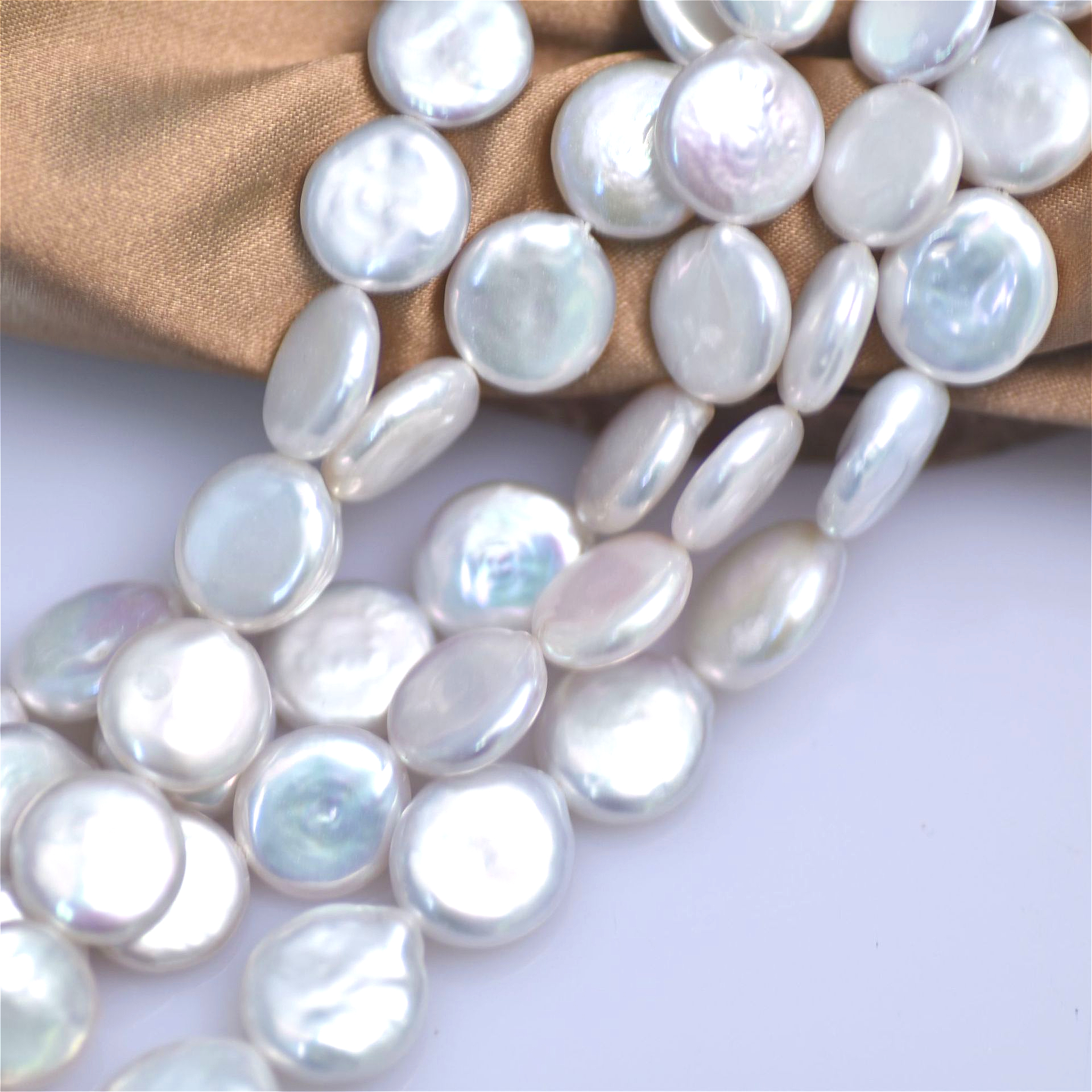 11-12mm Radiant White Round Fr - Jewelry Making The Well บทวิจารณ์และราคา