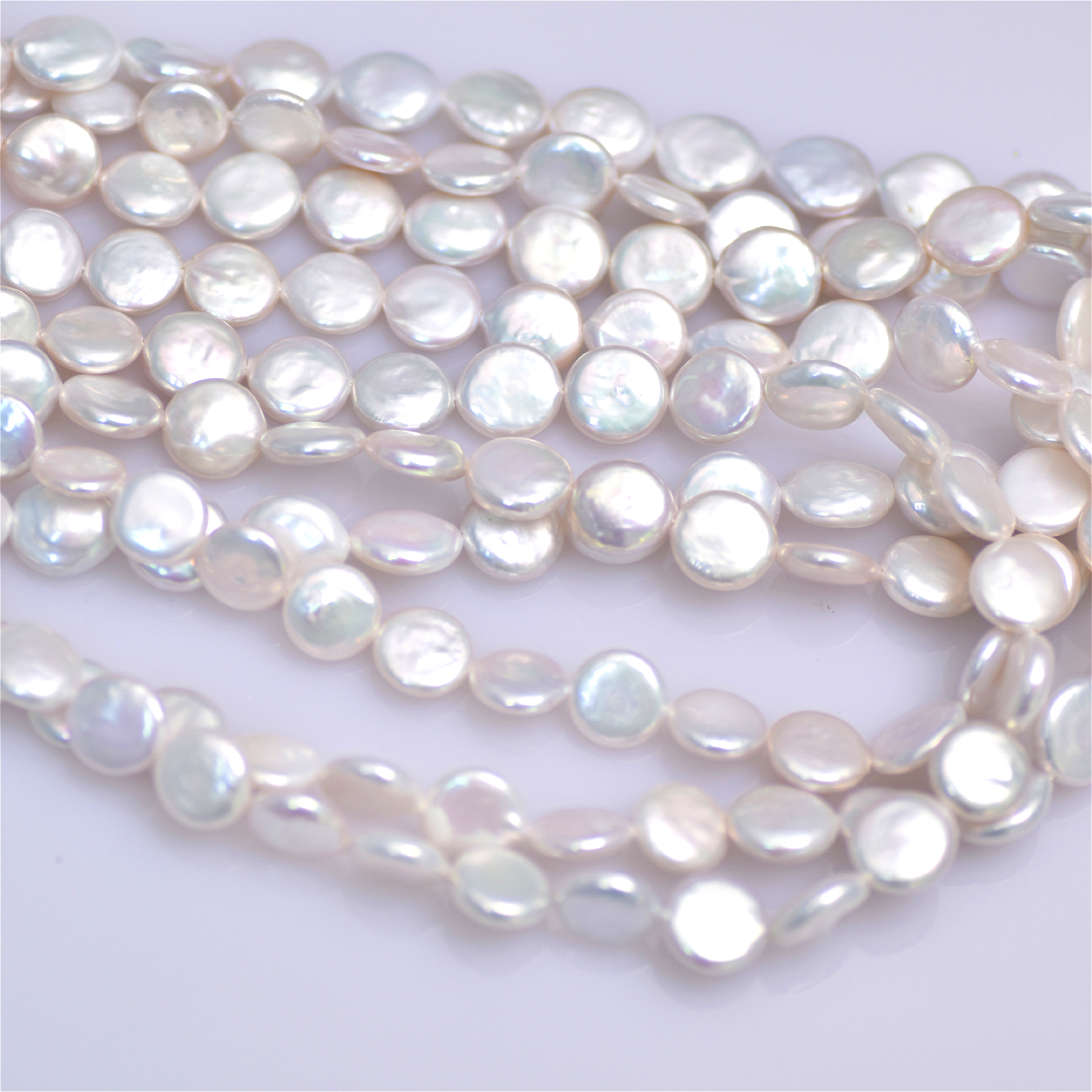 11-12mm Radiant White Round Fr - Jewelry Making The Well บทวิจารณ์และราคา