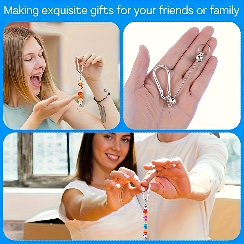 10pcs Multi-Purpose Key Rings  - Jewelry Making Using Beads บทวิจารณ์และราคา