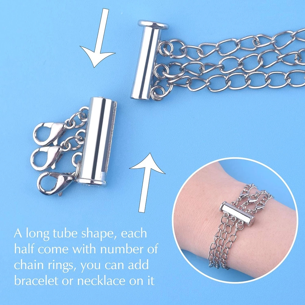 2pcs Multi Strand Necklace Lay - Jewelry Making Name บทวิจารณ์และราคา